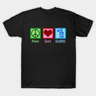 Peace Love Graffiti T-Shirt